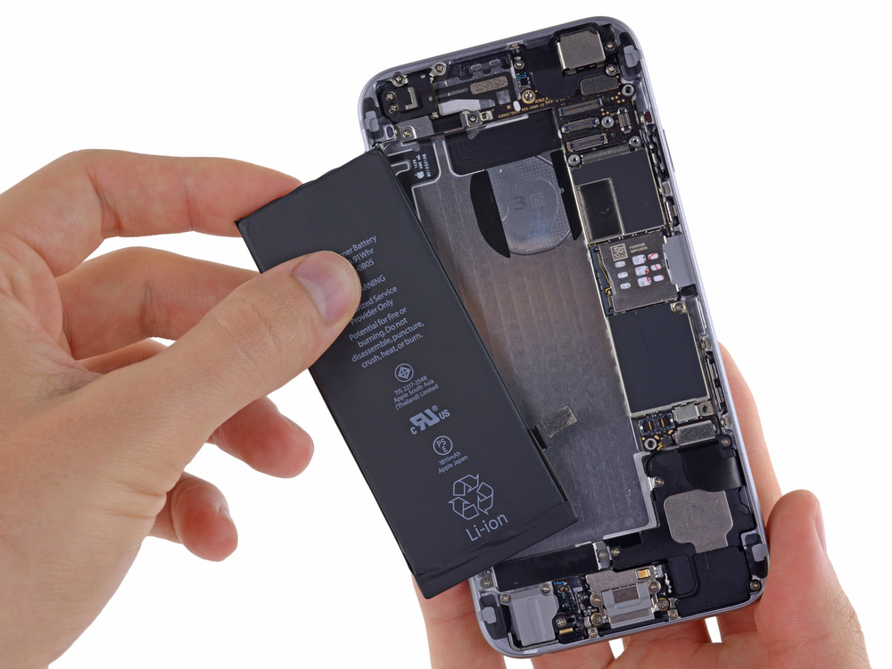/ accu iPhone 6 AA+ zelf vervangen Originele batterij - iPhoneAccushop.nl - iPhone Accu Shop - Specialist in verkoop van de beste AA+ batterijen en LCD schermen